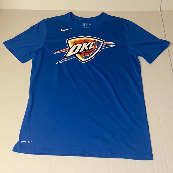 Nike Other - The Nike Tee Athletic Cut Oklahoma City Thunder Short Sleeve Large T-Shirt